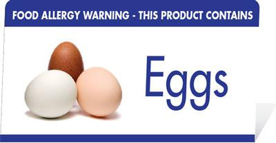 Allergy Buffet Notices (Eggs)