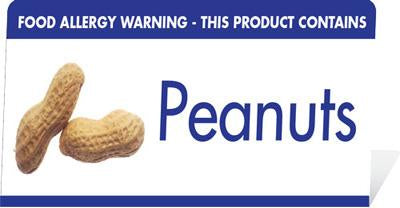Allergy Buffet Notices (Peanuts)