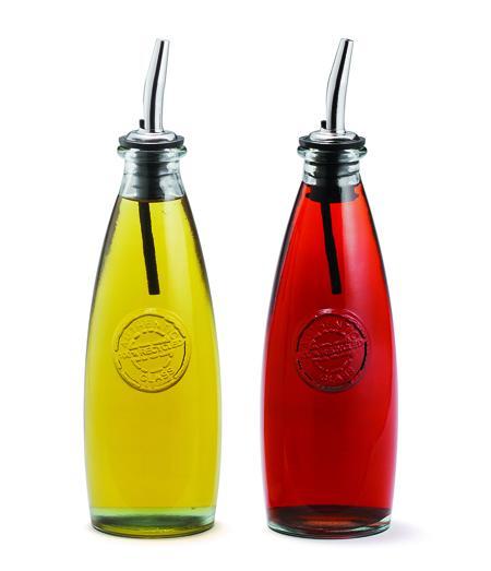 Authentic Glass Oil & Vinegar Dispenser 355Ml