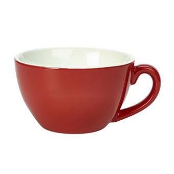 Genware Bowl Shaped Cup 12oz (Multiple Colours) - Set of 6