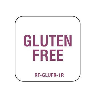 Removable Gluten Free Food Labels