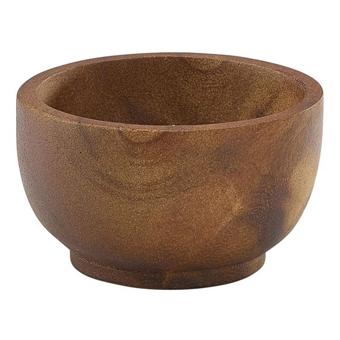 Acacia Wood Dip Pot