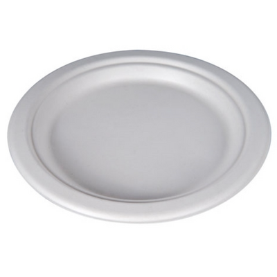 Compostable Bagasse Plate 9" (22.85cm)