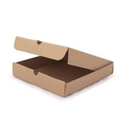Plain Brown Pizza Box 9" (22.9cm)