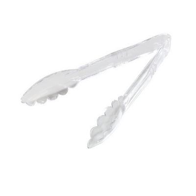 Clear Polycarbonate Tongs 9" (23cm)