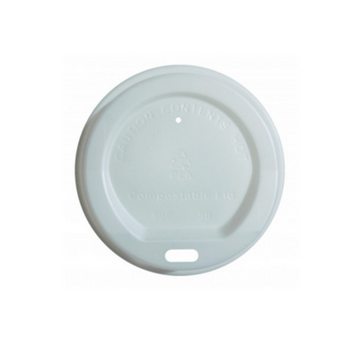 Compostable Coffee Cup Lid 8oz