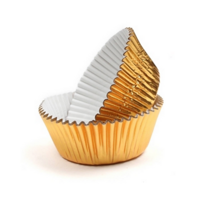 Gold Cupcake/Bun Case
