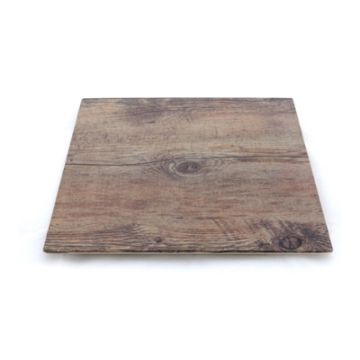 Driftwood Square Board 10x0.6" (25.4x1.5cm)