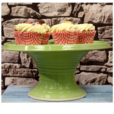 Lime Green Reactive Cake Stand 11.8" (30cm)