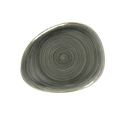 Rakstone Spot Peridot Organic Plate 11" (28cm)
