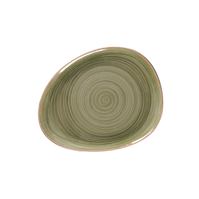 Rakstone Spot Emerald Organic Plate 11" (28cm)