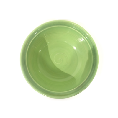 Reactive Lime Green Salad Bowl (27x10cm)