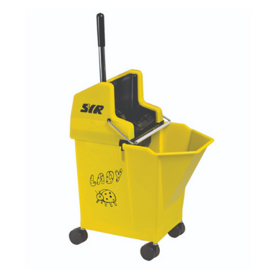 SYR Yellow Mobile Mop Bucket & Wringer