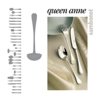 Sambonet Queen Ann Small Soup Ladle