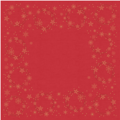 Star Shine Red Slipcover 84x84cm
