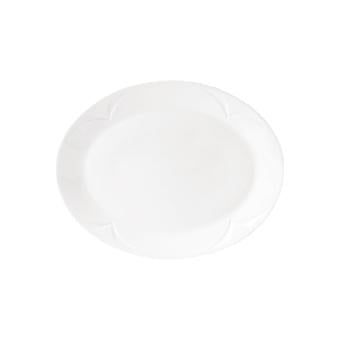 Steelite Bianco Oval Plate 8"