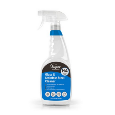 Super Professional Glass & Stainless Steel Cleaner 750ml